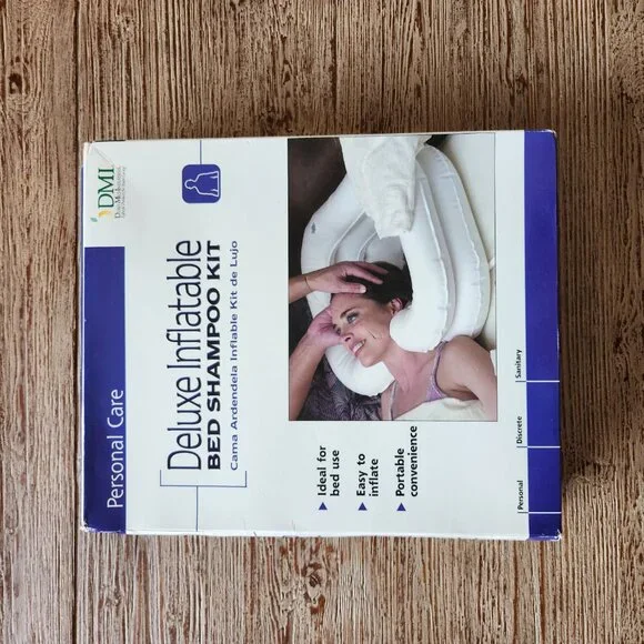 DMI Inflatable Hair Wash Basin for Disabled, Injured, Elderly, Kids, dreadlocks - Picture 4 of 5